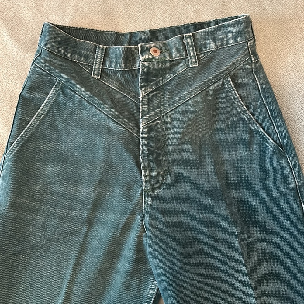 Wrangler Women's Straight Leg Jeans Teal Wash